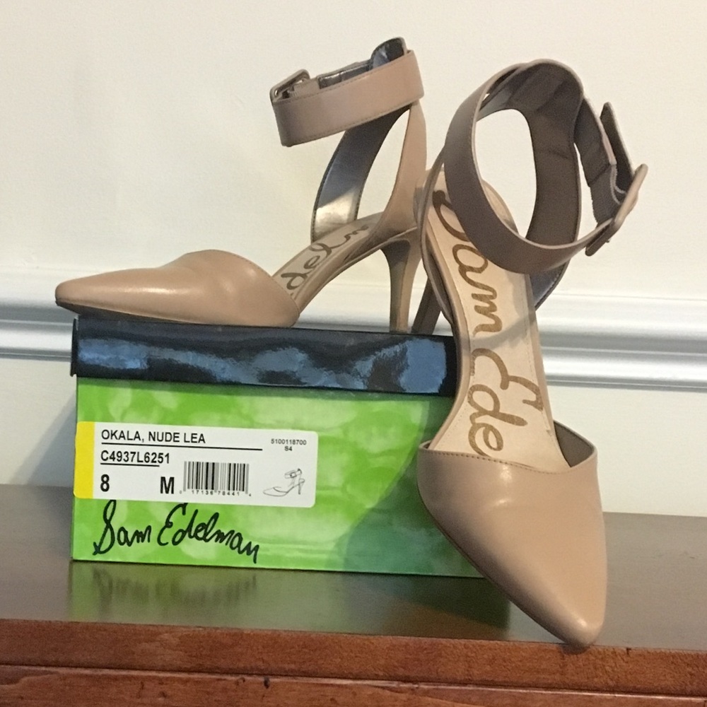 Sam Edelman Nude Okala Heels size 8